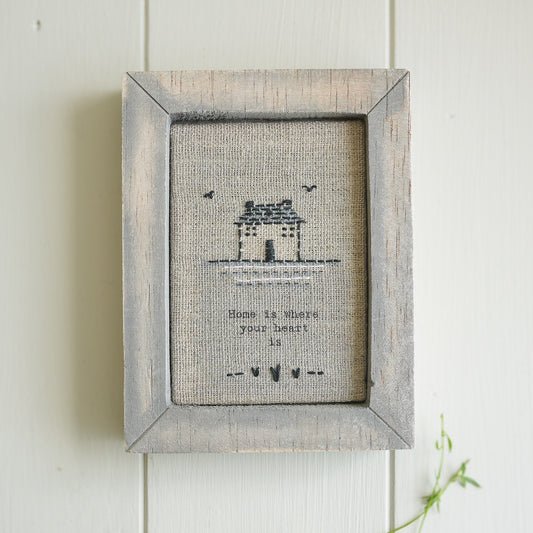 Housewarming Picture Gift - Home Is Where Your Heart